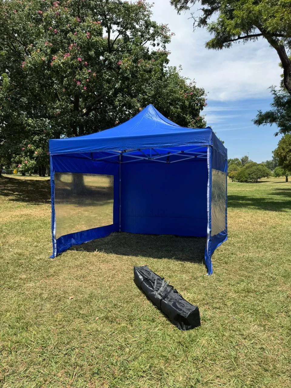 Gazebo 3x3 Empire Outdoor listo para reuniones al aire libre